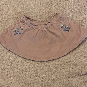 Adorable Embroidered Skirt in Pink